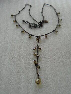 Cookie Lee - Dainty Y Necklace   930
